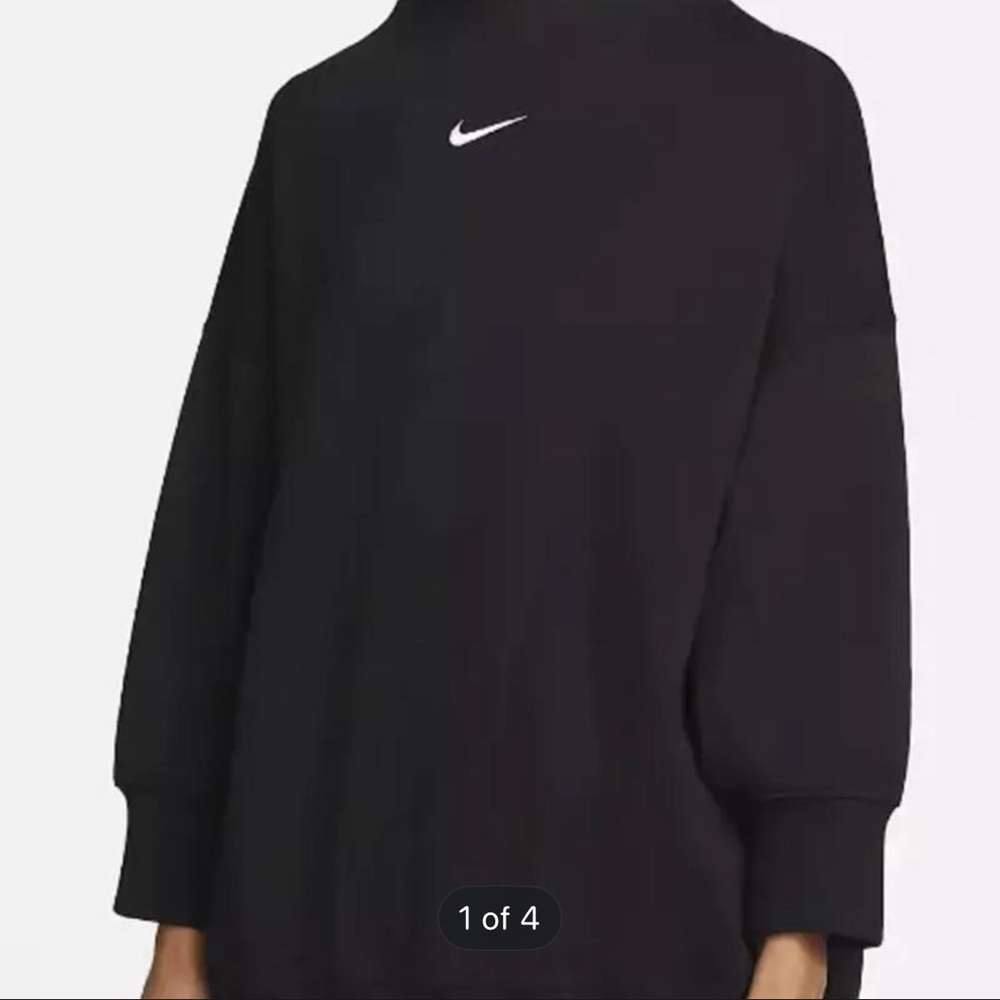 NWT Nike Phoenix Fleece Oversized Mock Neck Sweatshirt